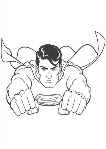 Superman Returns Coloring page