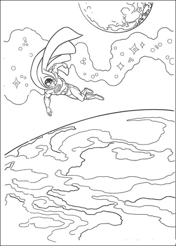 Superman Will Save The World  Coloring page