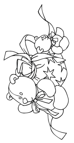 Teddy Bears  Coloring page