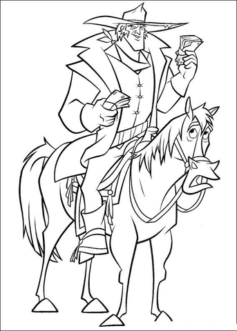 Rico Coloring page