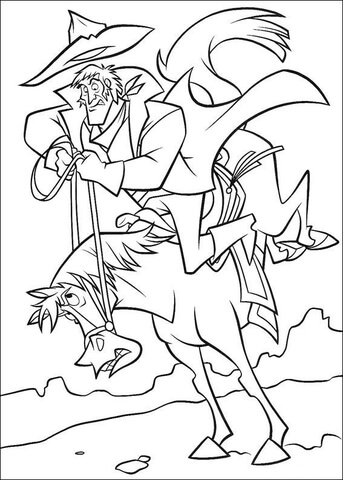 Buck and Rico Coloring page