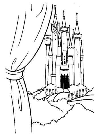 The PrinceвЂ™s Castle Coloring page