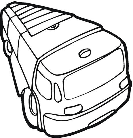 Fire Truck Coloring page
