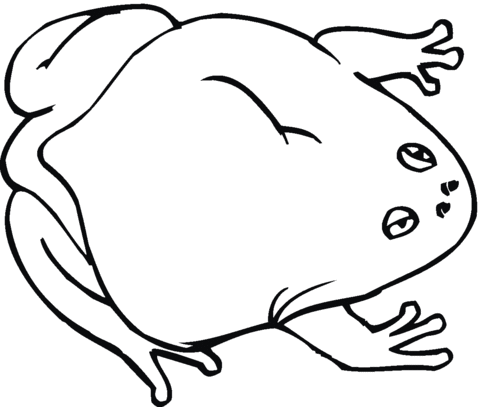 Toad 9 Coloring page