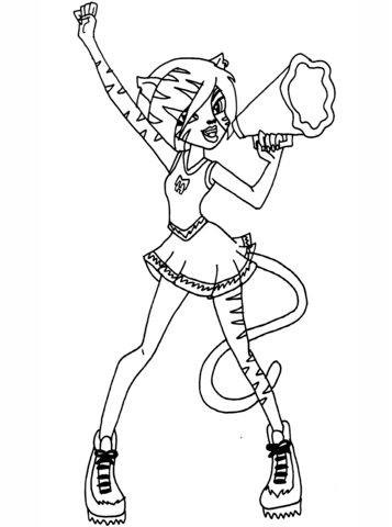 Toralei Coloring page