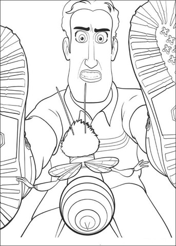 Kenneth "Ken" Bloome and Barry  Coloring page