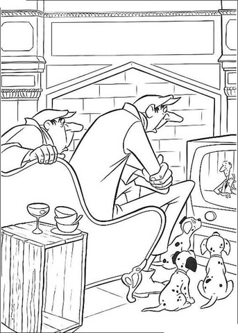 Jasper and Horace Badun Coloring page