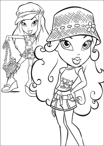 New Hat Fashion Coloring page