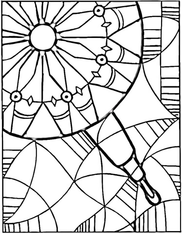 View in Kaleidoscope  Coloring page