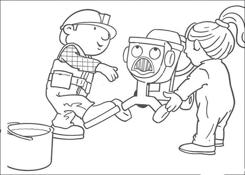 Wendy Asks How To Help Dizzy And Bob  Coloring page