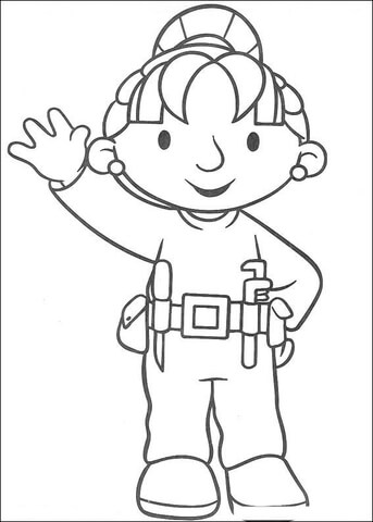 Wendy Says Hi  Coloring page