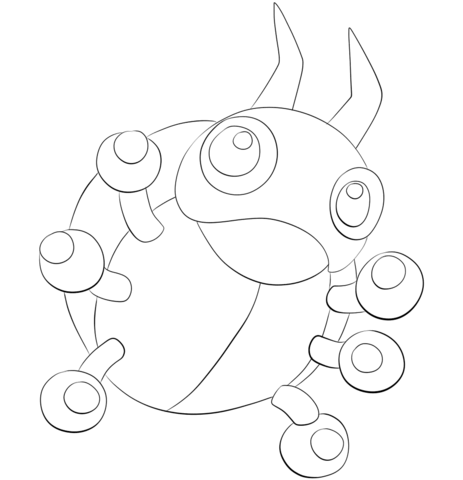 Ledyba Coloring page