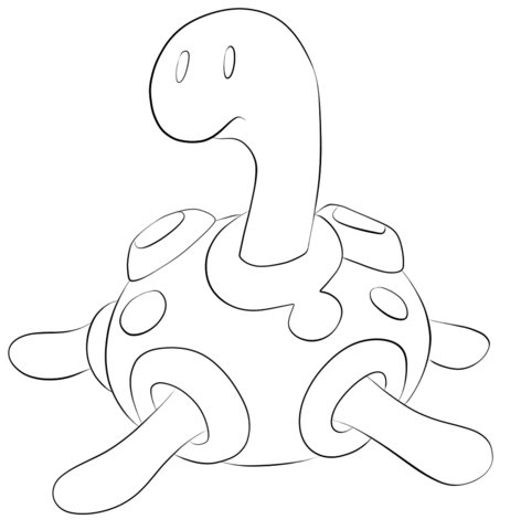 Shuckle Coloring page