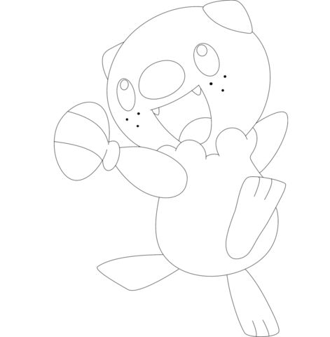 Oshawott Coloring page