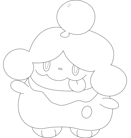 Slurpuff Coloring page