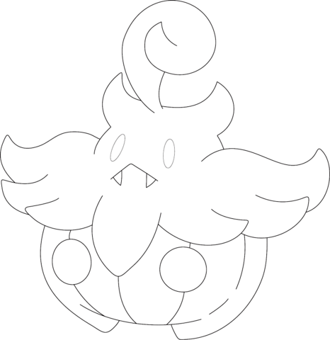 Pumpkaboo Coloring page