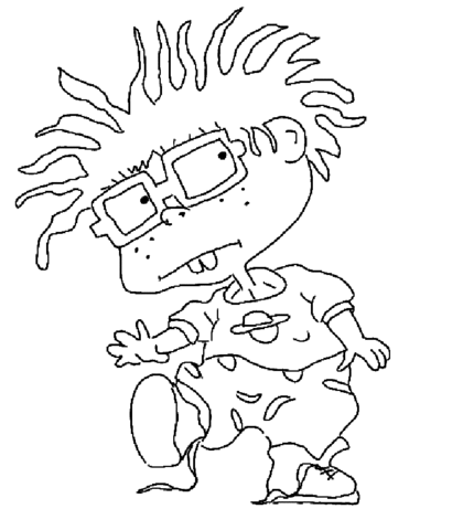 Chuckie   Coloring page