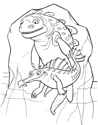 Reptiles Coloring page