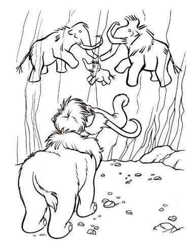 Family Of Manfred  Coloring page