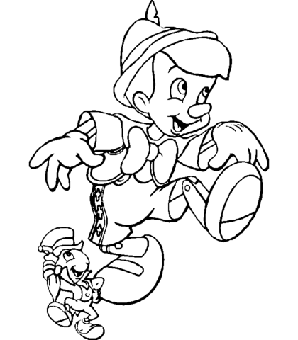 Happy Walk  Coloring page