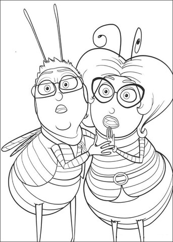 Martin And Janet  Coloring page