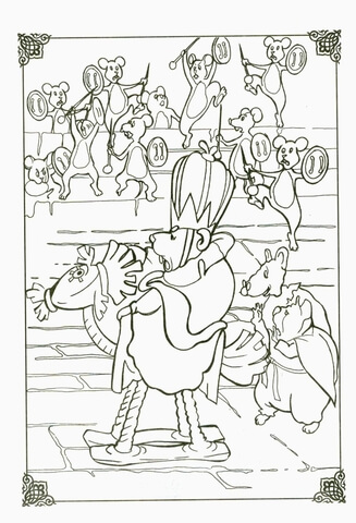 The Mouse King Coloring page