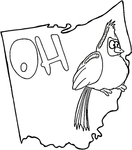 Ohio  Coloring page