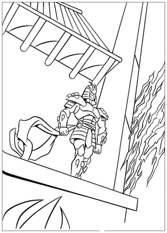 Shredder  Coloring page