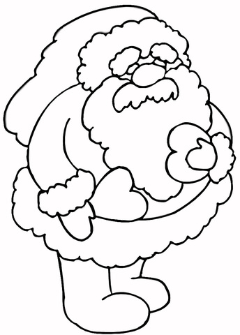 Sinterklaas  Coloring page