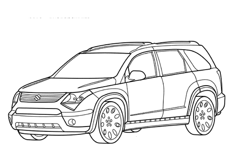 Suzuki Flix  Coloring page