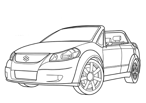 Suzuki Makai  Coloring page