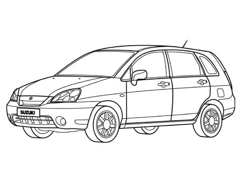 Suzuki Matina  Coloring page