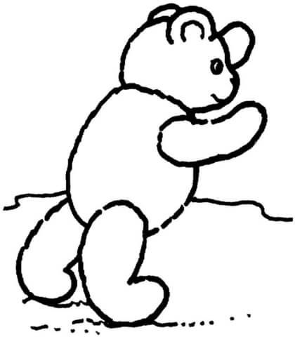 Teddy Bear  Coloring page