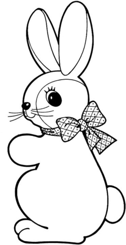 Toy Rabbit  Coloring page