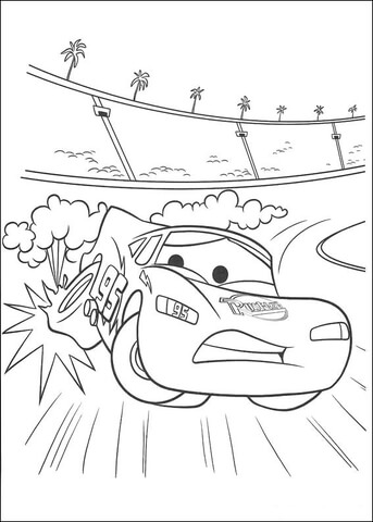 Accident  Coloring page