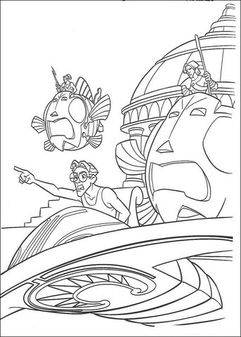 Atlantis  Coloring page