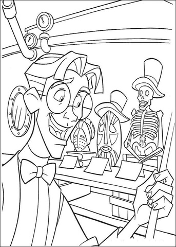 Milo Coloring page