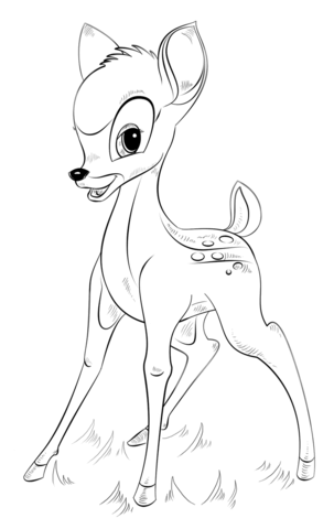 Bambi Coloring page