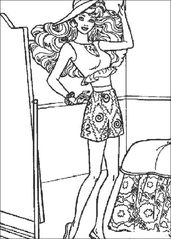 Barbie23 Coloring page