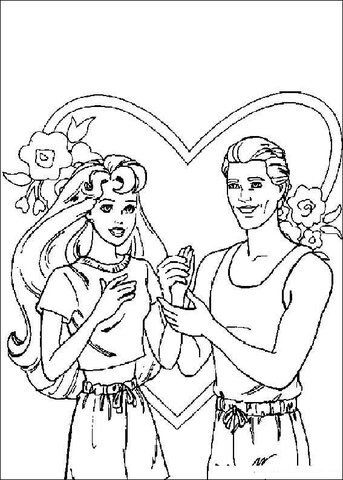 Barbie25 Coloring page