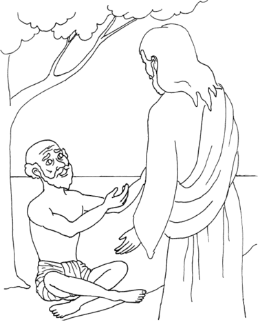 Bartimaeus  Coloring page