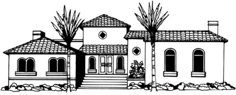 Beautiful Cottage  Coloring page