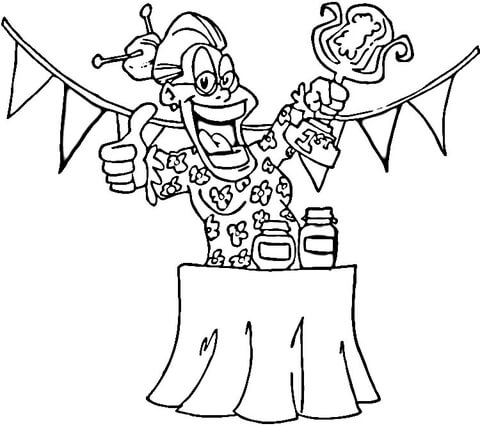 Best Grandma Jam Contest  Coloring page