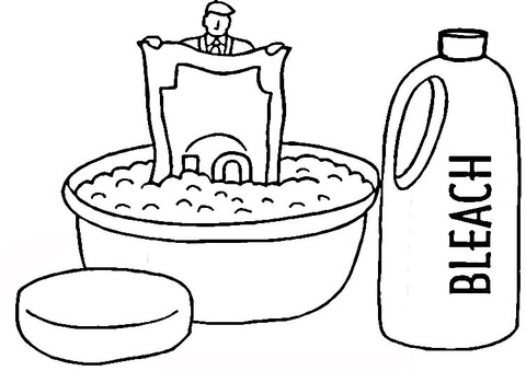 Bleaching  Coloring page