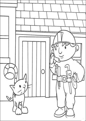 Bob And Pilchard  Coloring page