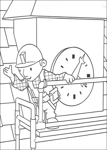 Bob Calls Lofty  Coloring page