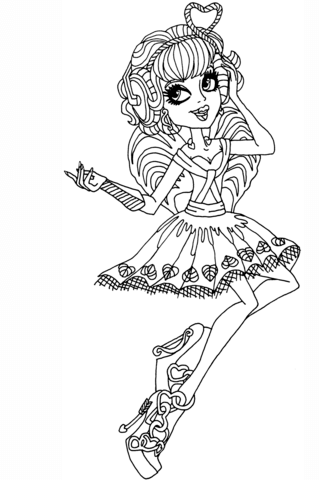 C. A. Cupid Coloring page