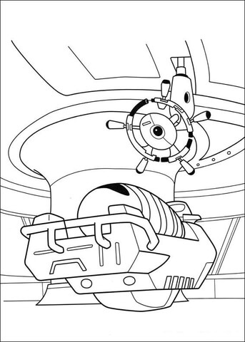 Captain's Place  Coloring page