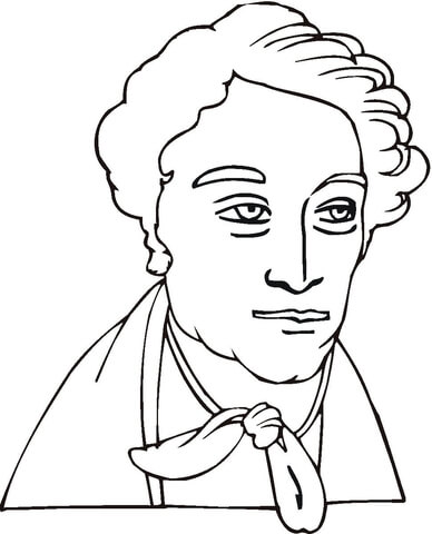 Carl Maria Von Weber  Coloring page