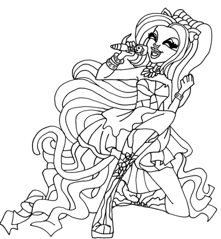 Catty Noir Coloring page